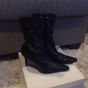 Bakers Black Ankle Boots